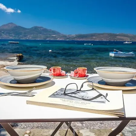 Gorgeous In Front Of The Sea At Milos Klima